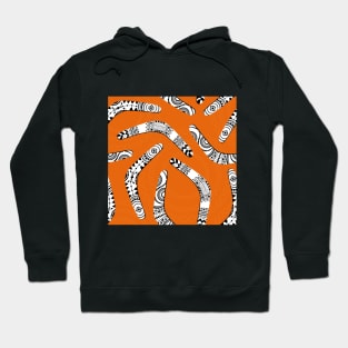 Black and white boomerangs Hoodie